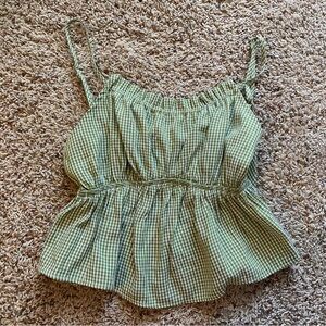 PacSun LA Hearts Tie Back Babydoll Tank Top